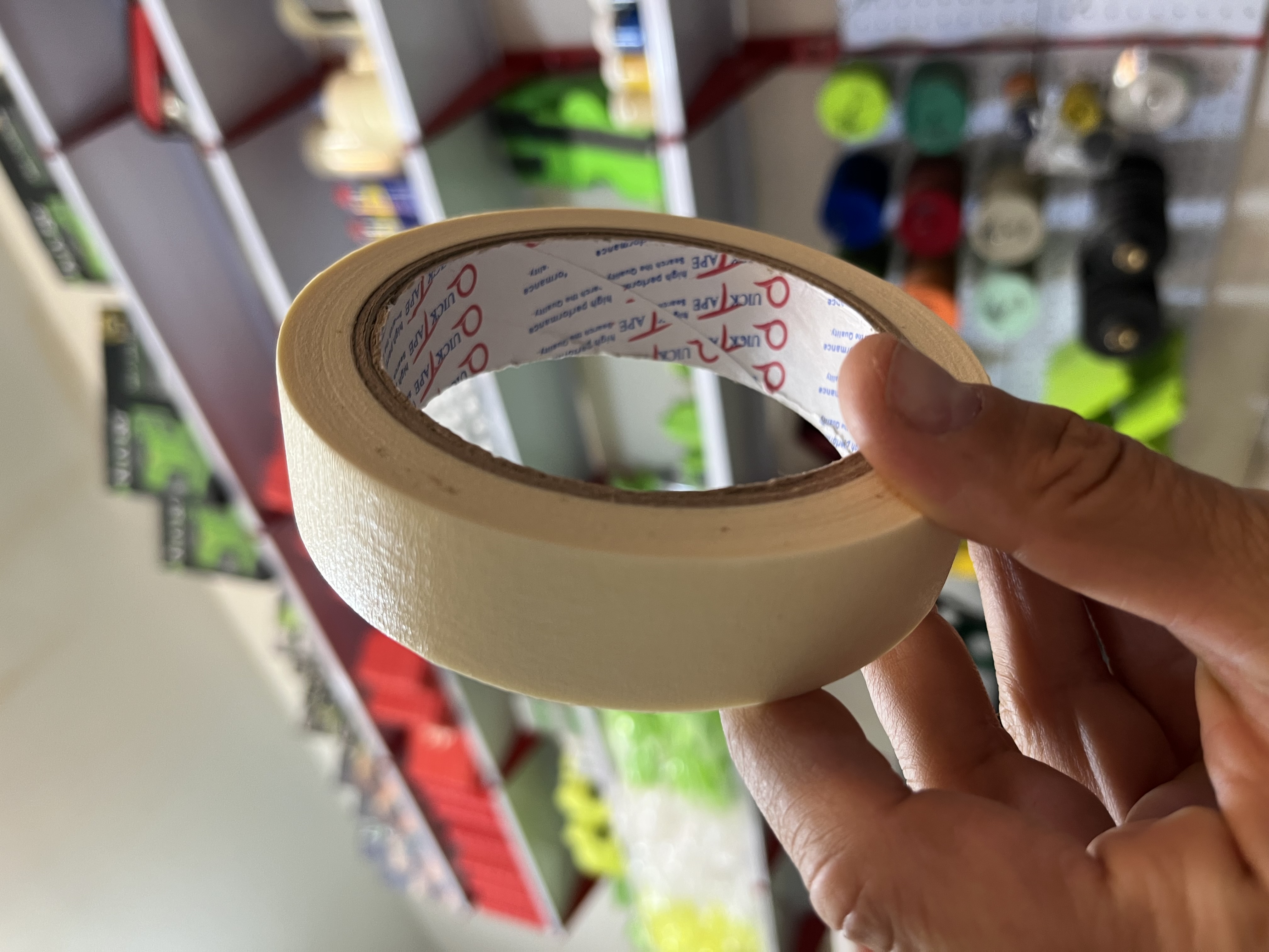 چسب کاغذی 30 یارد عرض 2.5 سانتی متر