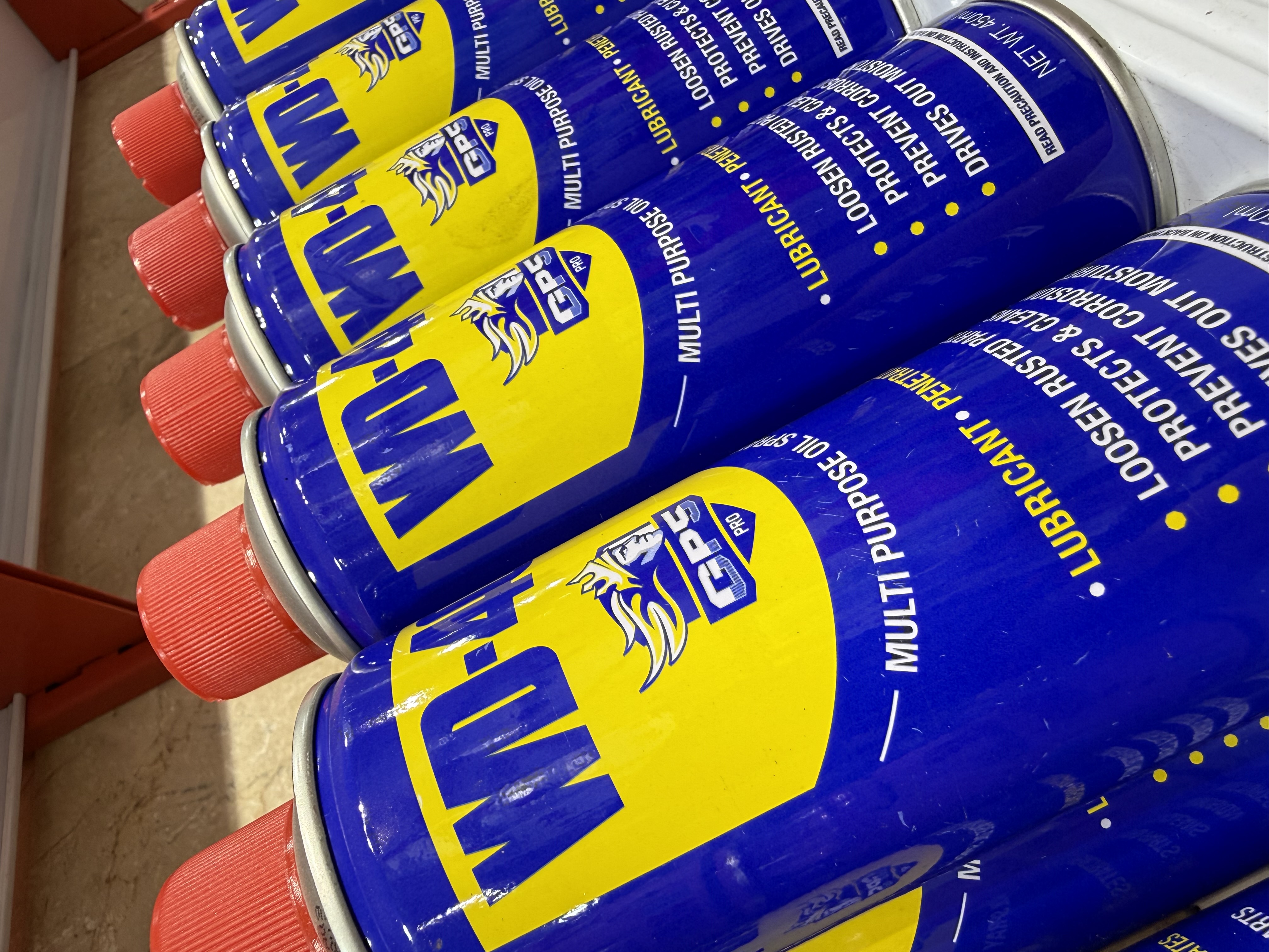 اسپری روان کننده WD 40 حجم ۴۰۰ میلی لیتر