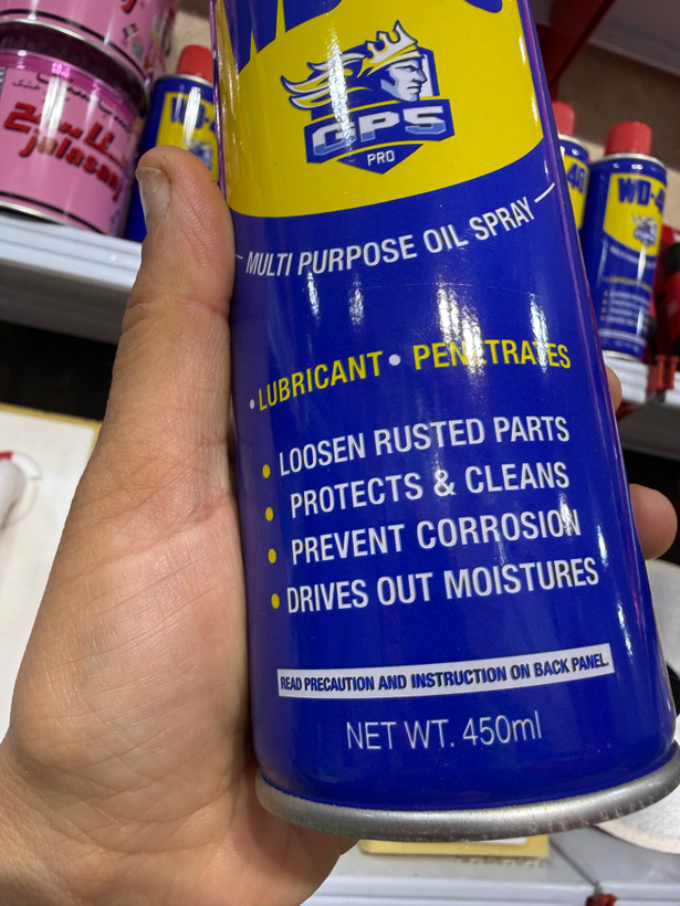 اسپری روان کننده WD 40 حجم ۴۰۰ میلی لیتر