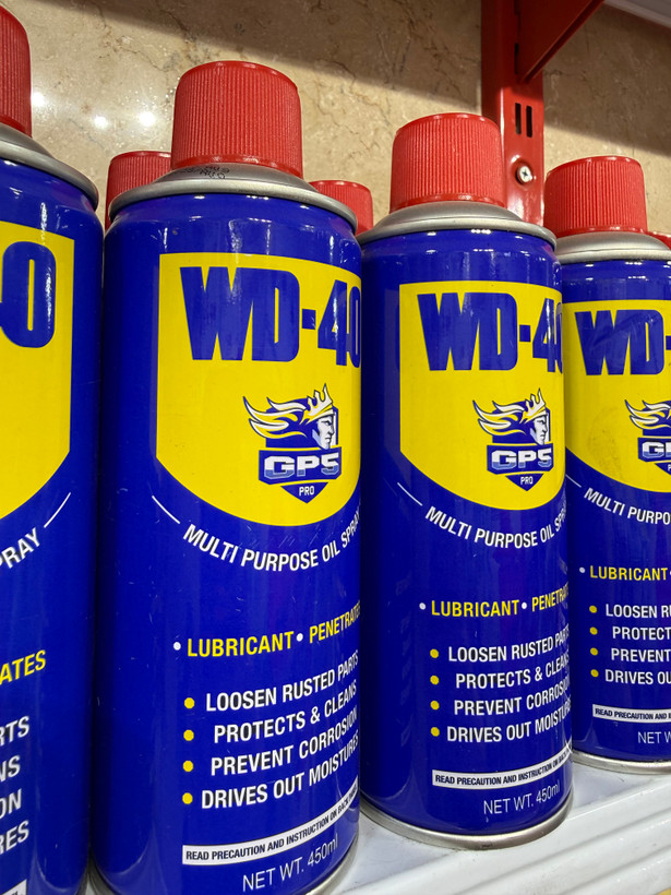 اسپری روان کننده WD 40 حجم ۴۰۰ میلی لیتر